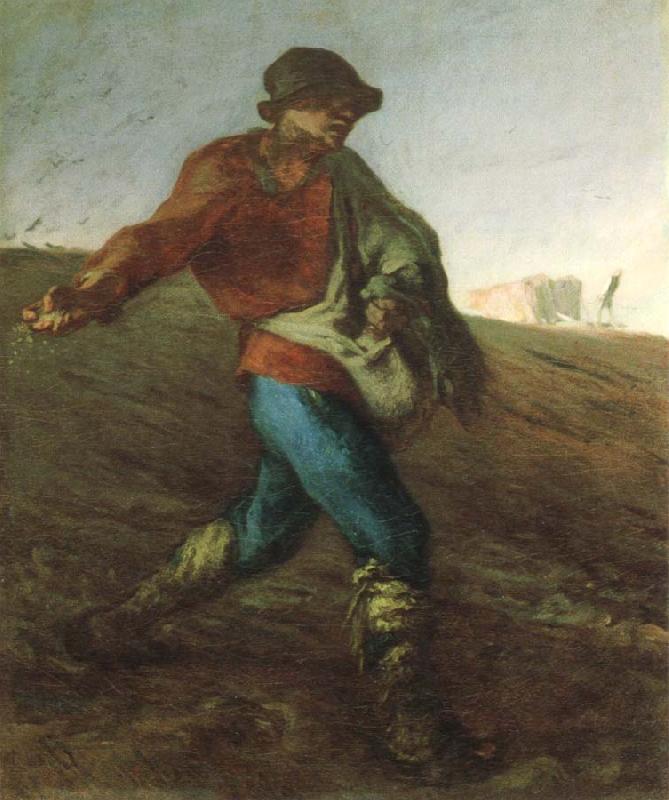 Jean Francois Millet the sower Sweden oil painting art